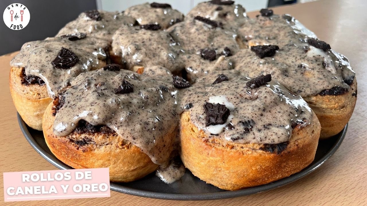 Rollos de canela y Oreo | Receta #115 | GENTE DE FOOD