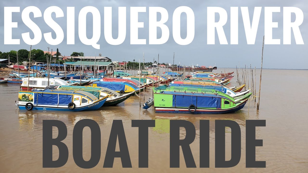 Boat Ride On The Essequibo River From Parika to Bartica