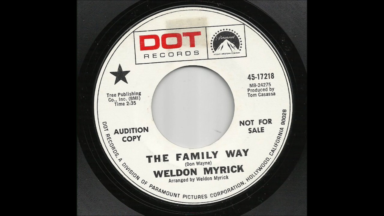 Weldon Myrick - The Family Way