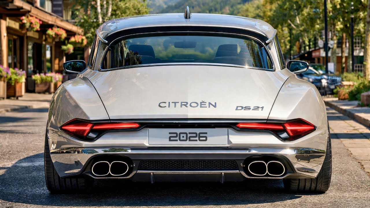 Citroen DS21 2026 года уже здесь — возвращение французского автомобилестроения...
