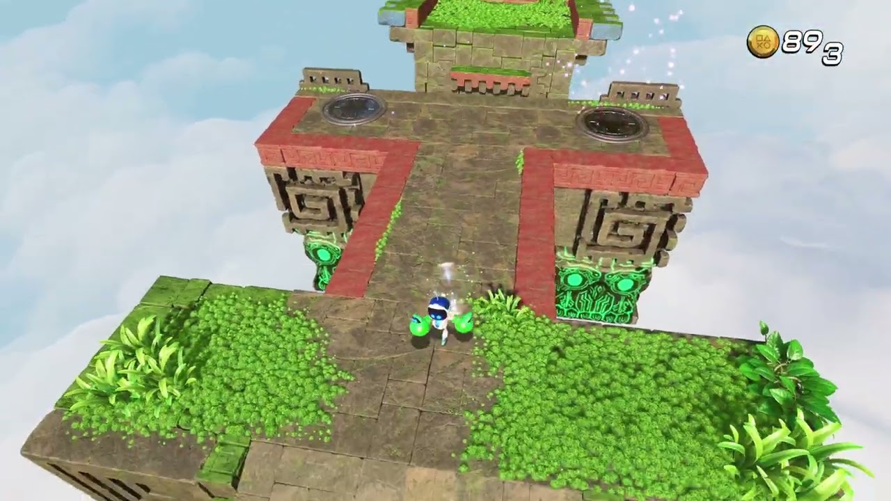 ASTRO BOT [100% Walkthrough] World 1 Level 3 - Az-Tech Trail + Hidden Exit
