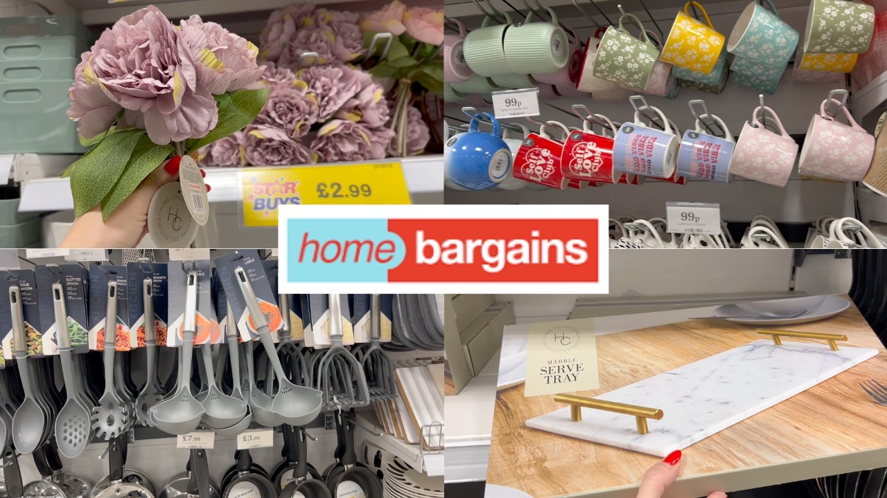 HOME BARGAINS ✨HOMEWARE & HOME ESSENTIALS✨ MARCH 2026