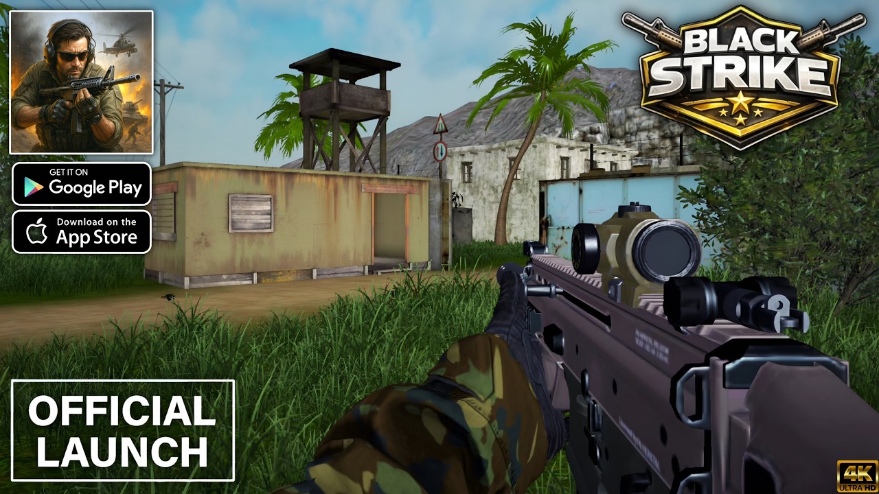 Black Strike Early Access Gameplay walkthrough part 1 (Android/iOS)