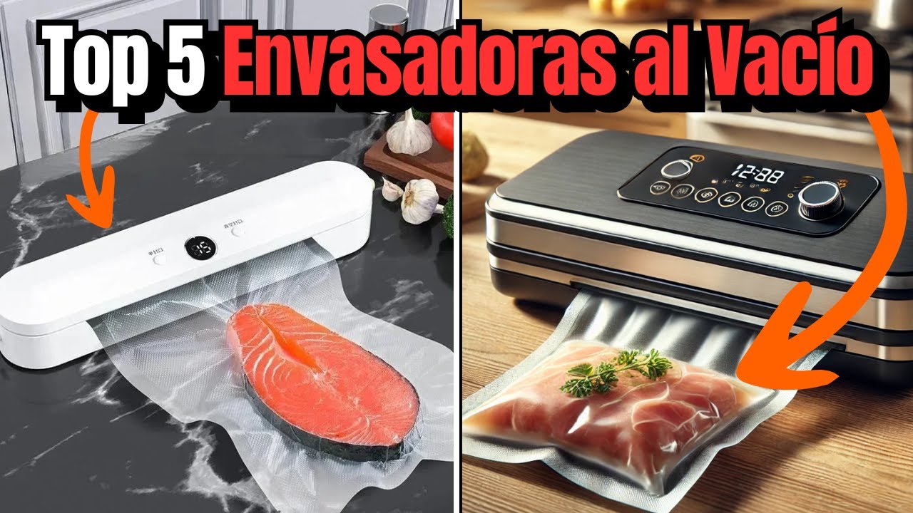 🔥 Las 5 mejores ENVASADORAS AL VACÍO BARATAS de Aliexpress [2025] Máquinas de Envasado Al Vacío