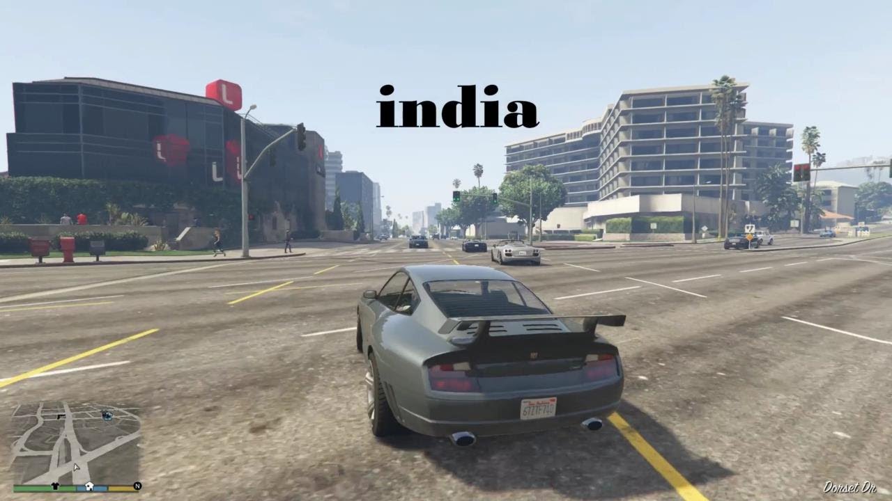 Drivers In Different Countries Comparison  || GTA V || Spingblu Gaming
