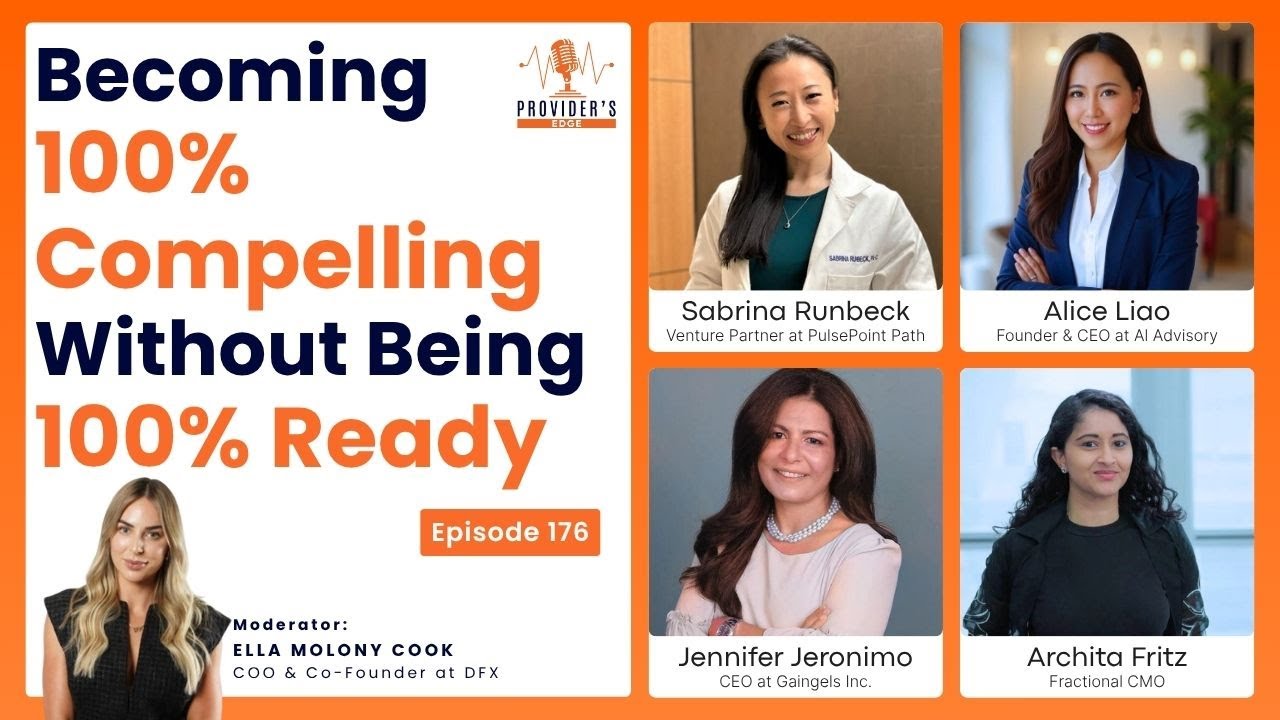 How Can Female Founders Become 100% Compelling Without Being 100% Ready?
