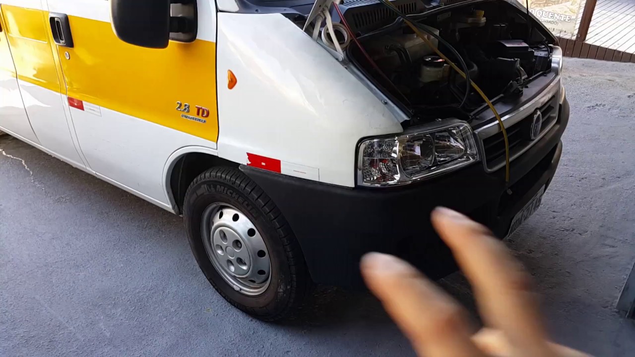 Ducato com ar condicionado simples barato e muito eficaz. Parte 2