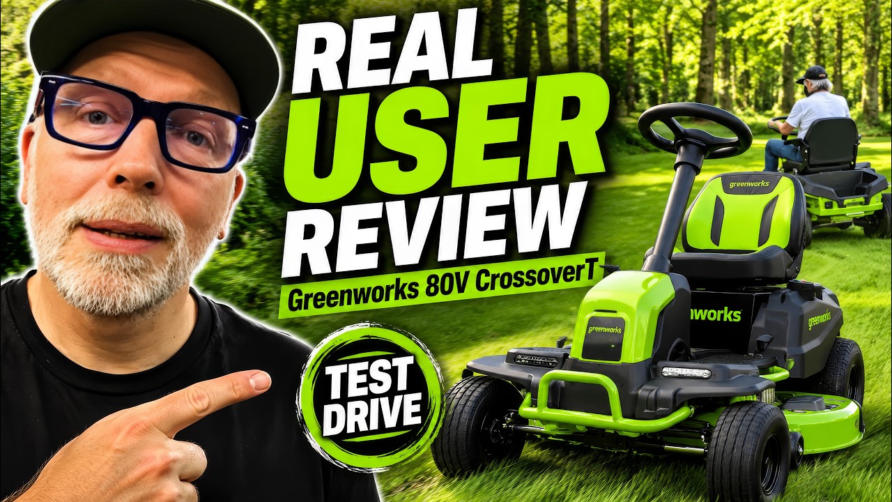 Greenworks 80V CrossoverT Mower Review: Real User Walkthrough & Test Drive!
