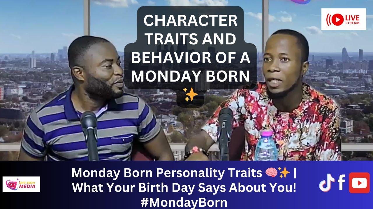 Monday Born Personality Traits 🧠✨ | What Your Birth Day Says About You! #MondayBorn