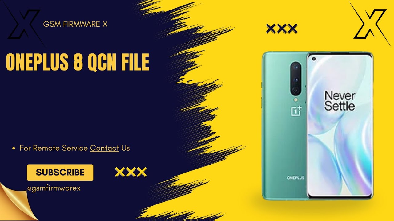 OnePlus 8 Qcn File 100% Tested. #qcn