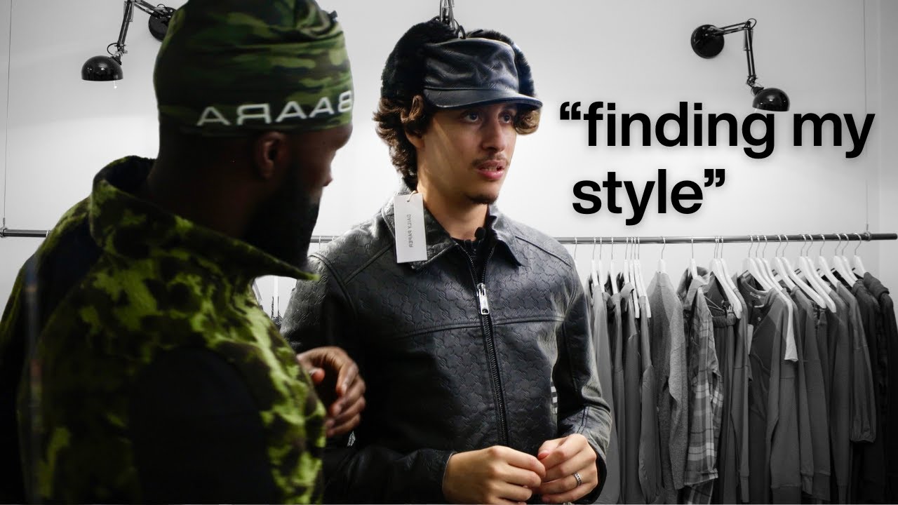 i tried becoming a fashion guy for a day