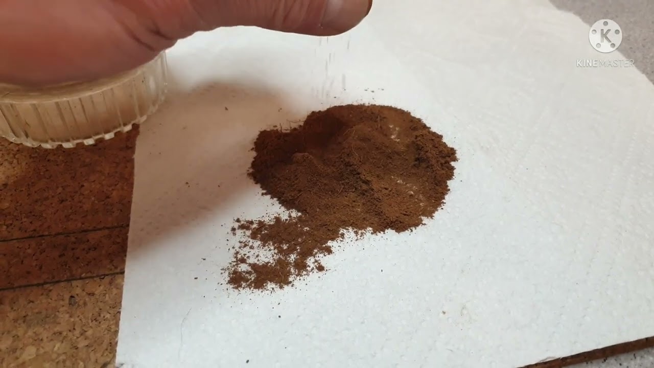 Streumaterial aus der Botanik selbst hergestellt