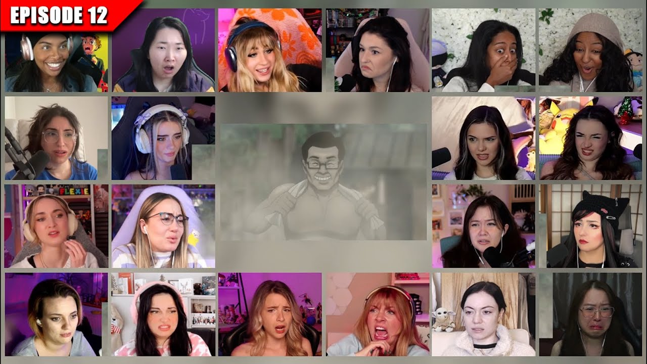 [Girls React] Dandadan Episode 12 Reaction Mashup | ダンダダン