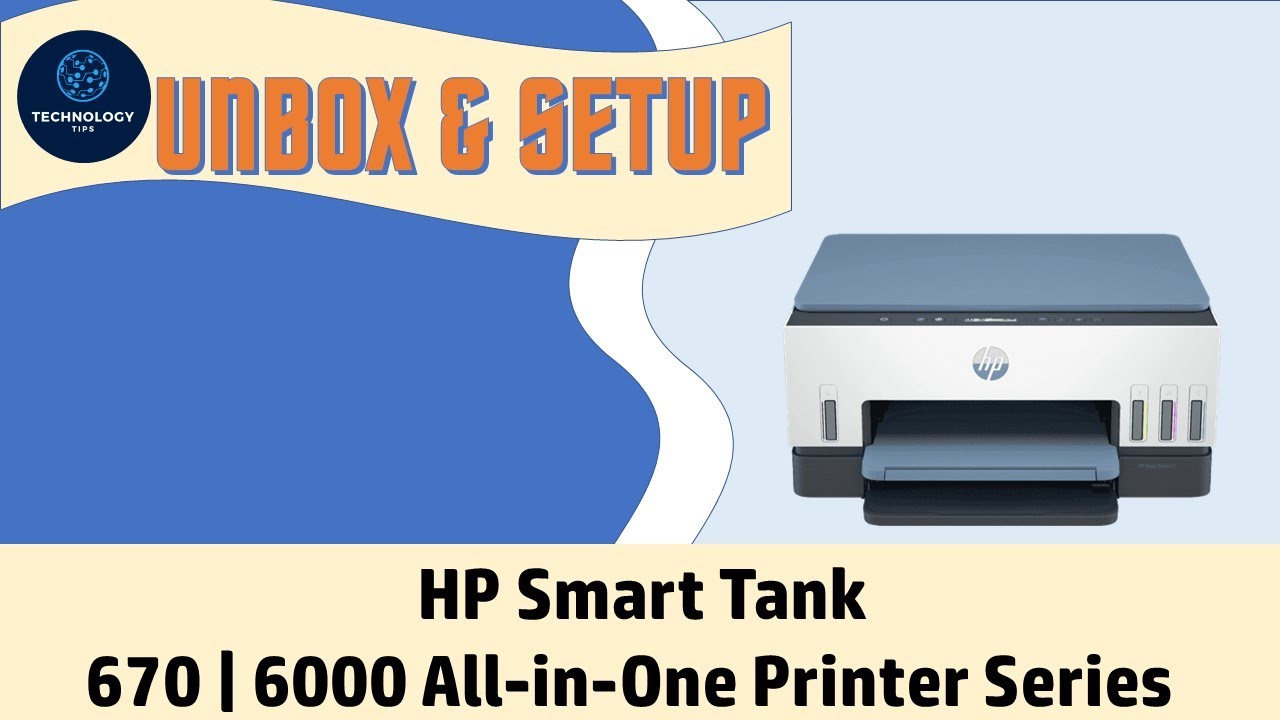 МФУ HP Smart Tank 6001|670|675: распаковка, заправка чернильницы, подключение к сети, установка ч...
