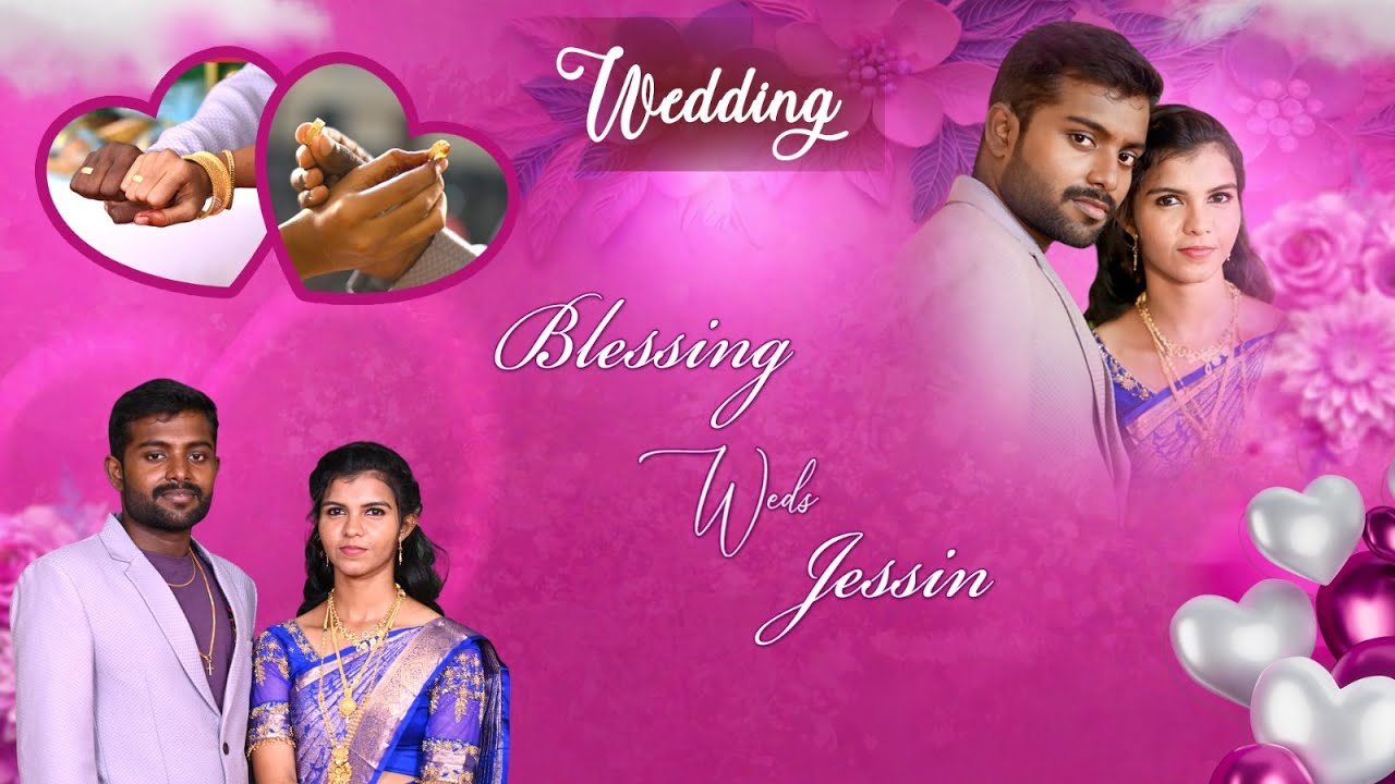 LIVE || BLESSING + JESIN || WEDDING CEREMONY || 08/01/2026 @ 10.30AM 2