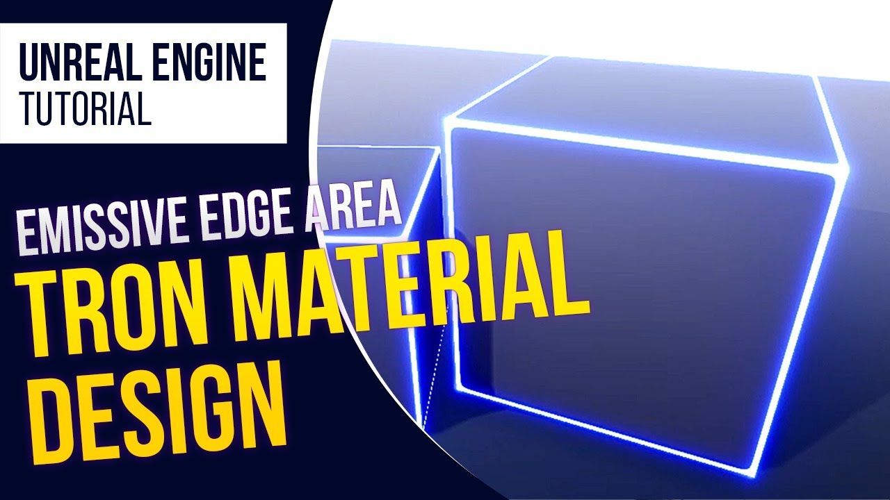 UE4 Tron Material l Unreal Engine 4.26 (Учебник)