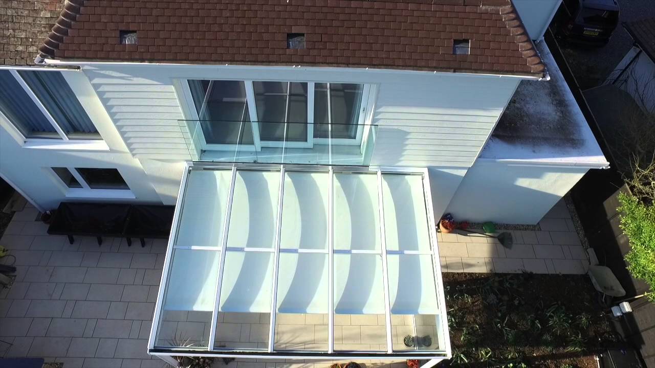 Weinor Glass Veranda install by The Glass Room Company