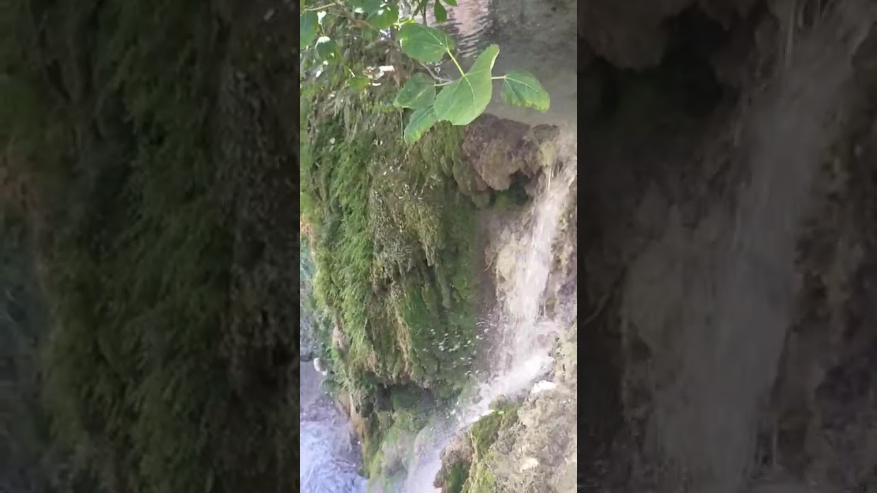 Saklı cennet.Eskişehir İnhisar Şelalesi
