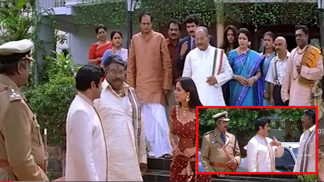 Balakrishna, Simran & Jaya Prakash Reddy Blockbuster Movie Action Scene | @TeluguVideoZ
