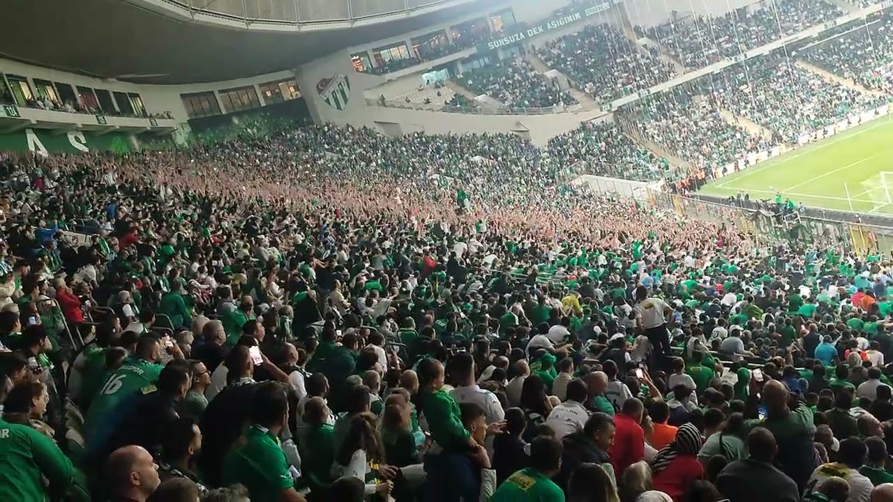 BURSASPOR TEKSAS TARAFTAR SHOW -  MEKSİKA DALGASI