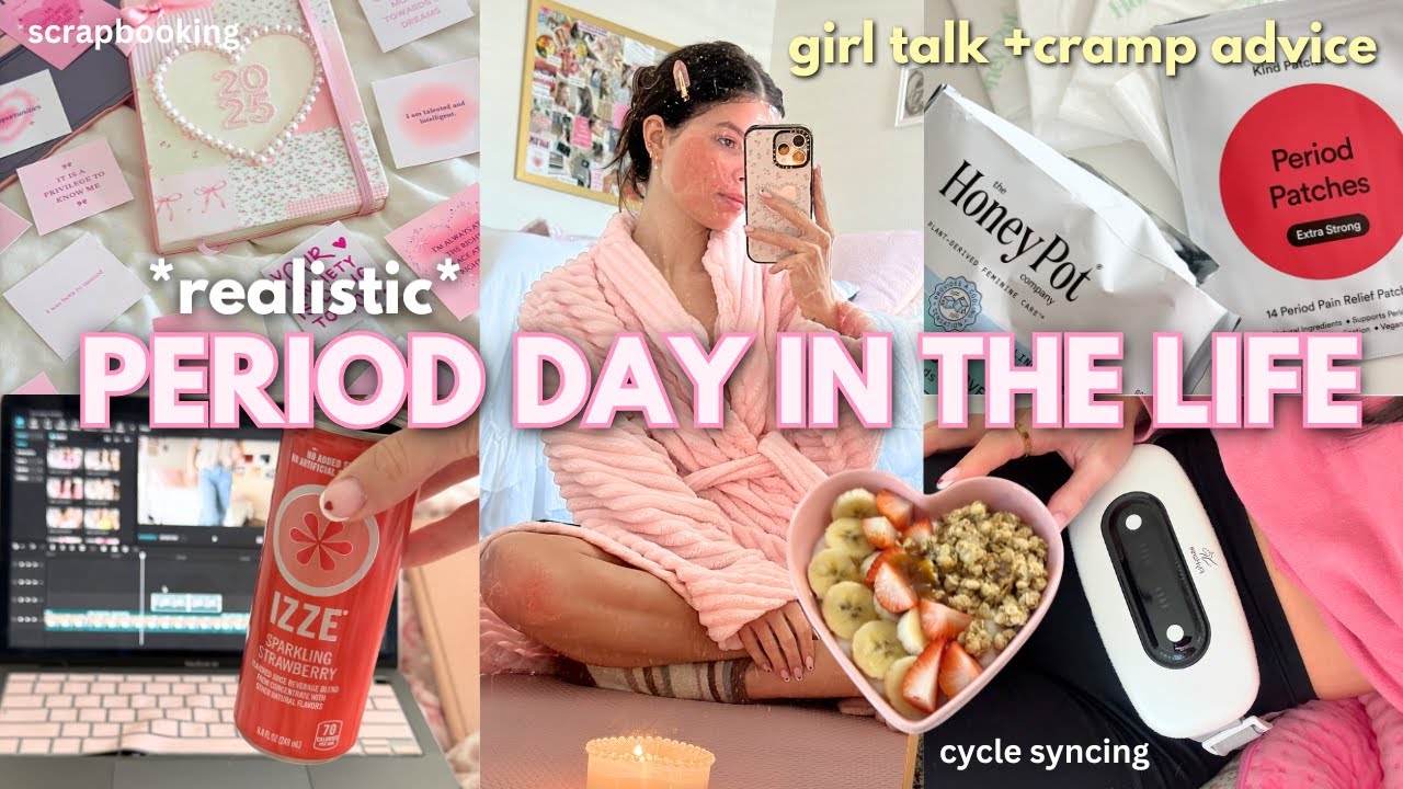 Realistic Period Day In The Life | How To Survive Your Period