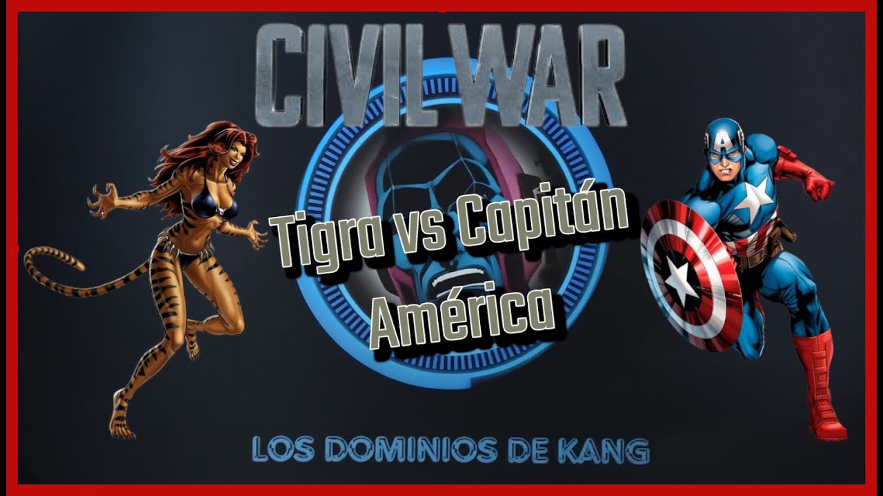 Marvel Champions LCG - Tigra vs Capitán America Líder