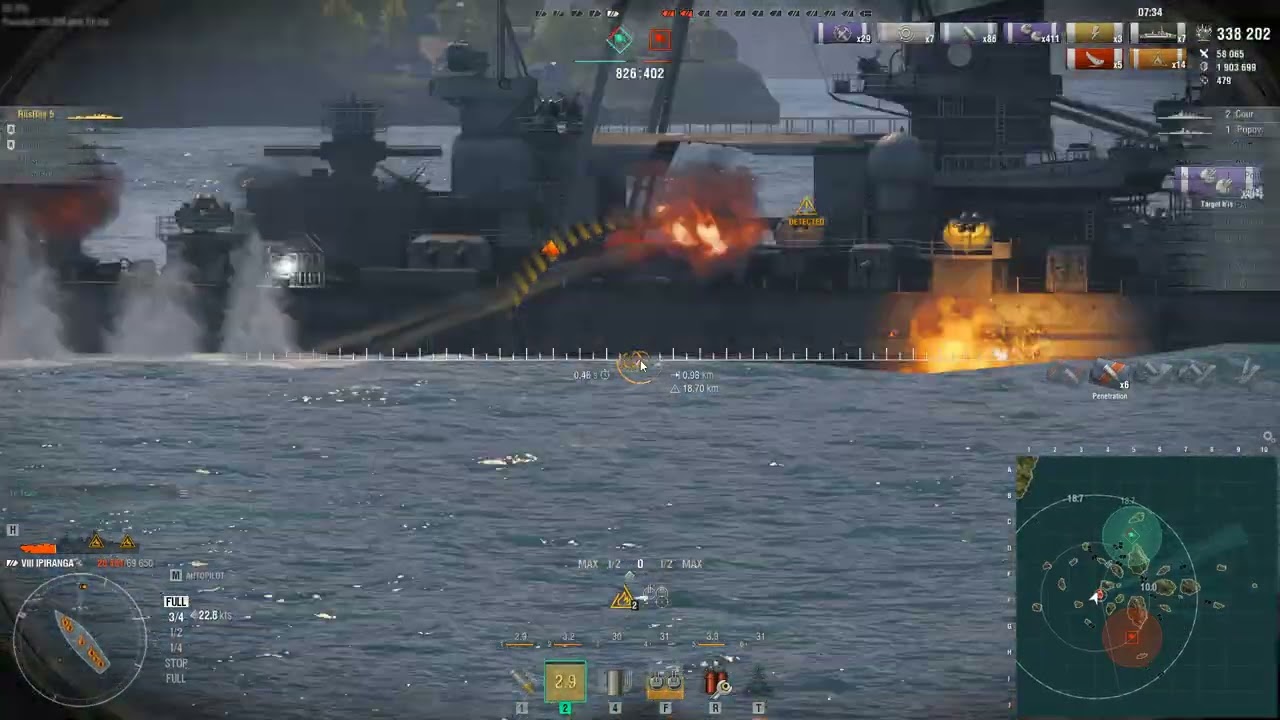 Ipiranga Assymmetric battle - 407k damage carnage
