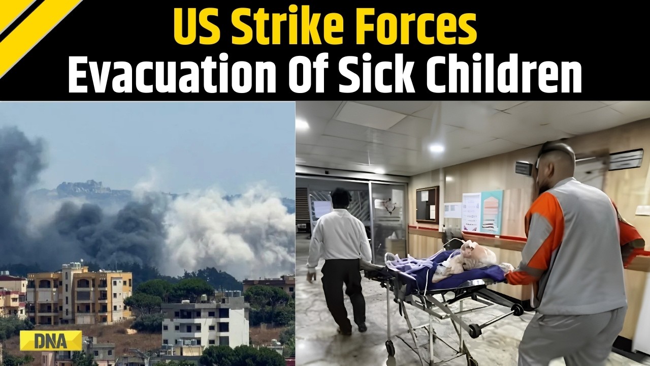 US Iran War: 211 Child Cancer Patients Evacuated After US Strike Near Iran Hospital