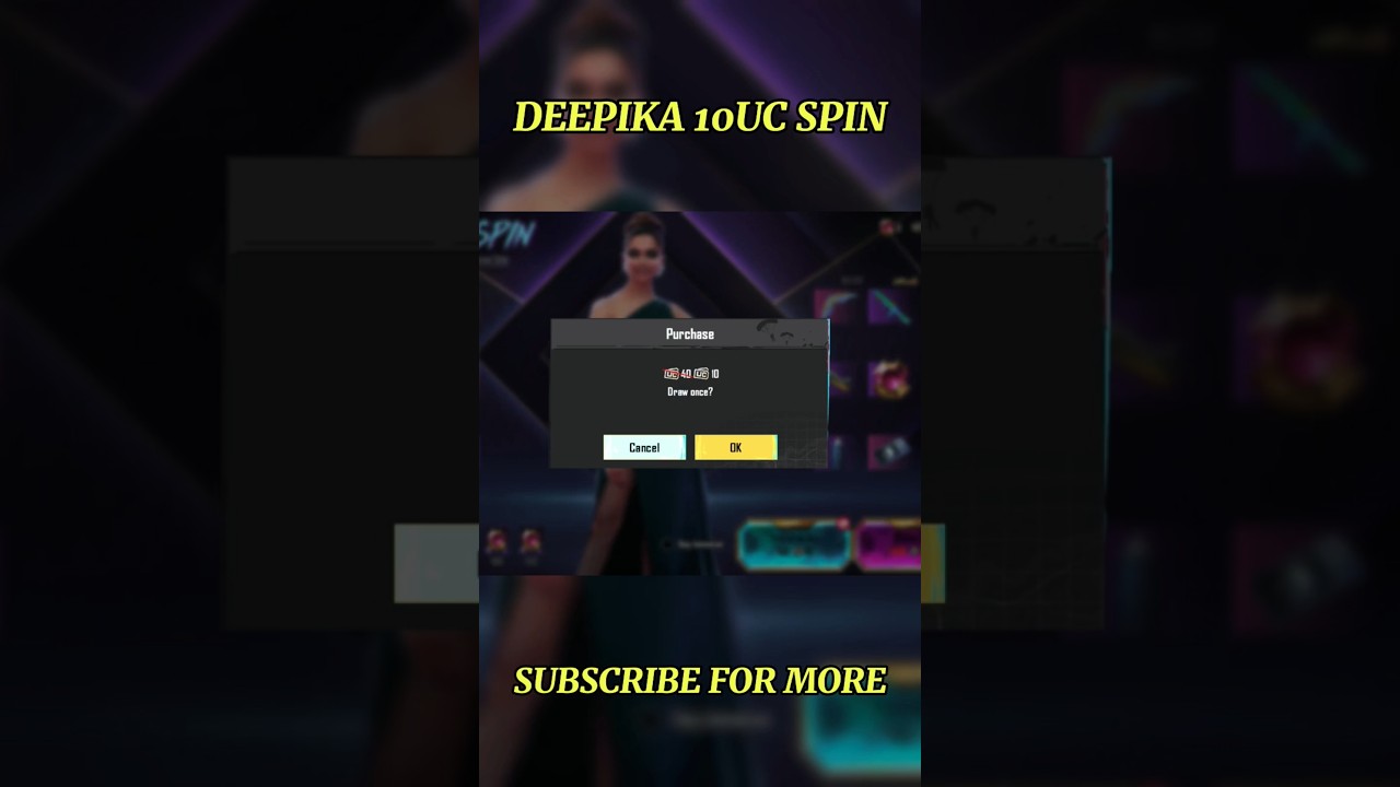 🥰Deepika Padukone 10uc Luck Testing Spin#shorts #viral