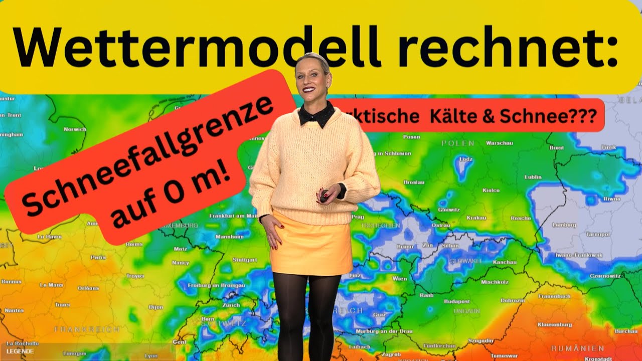 Arktis-K&auml;lte rollt an: Polarluft, &ndash;12&deg;C, Schneeoption hoch &ndash; Schneefallgrenze sinkt auf 0 m!