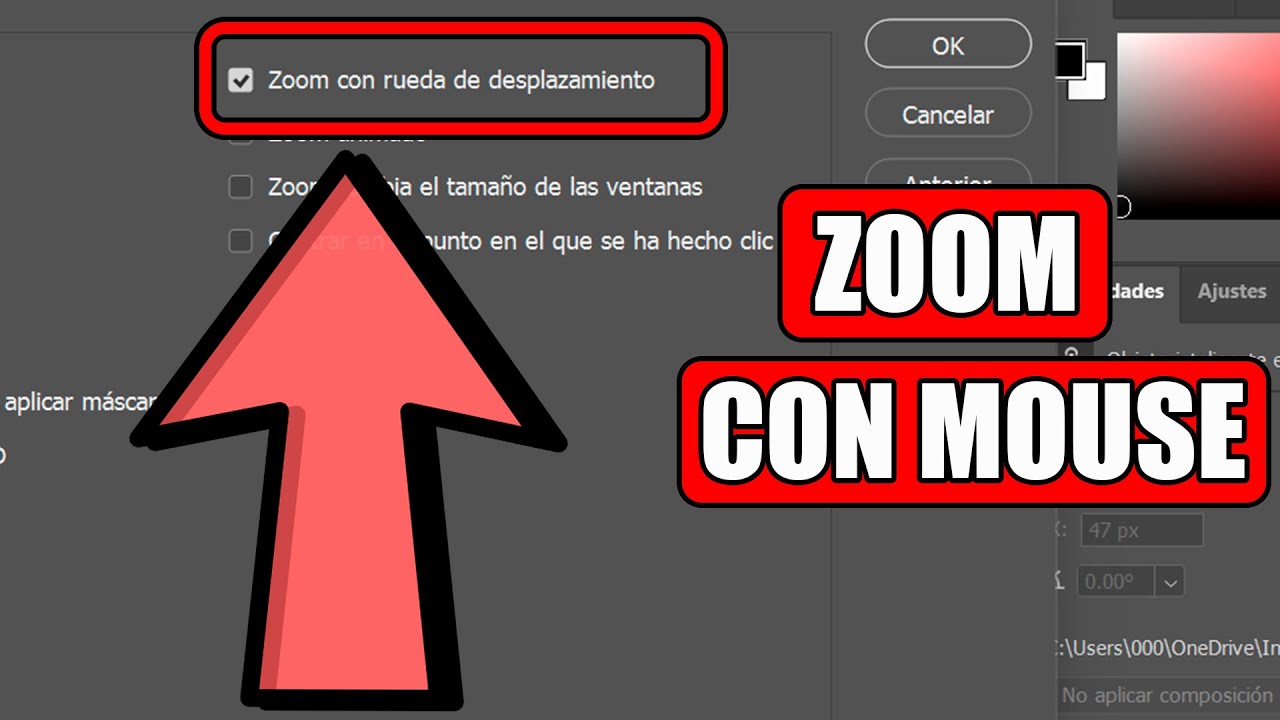 ✅Como hacer zoom en photoshop con el mouse