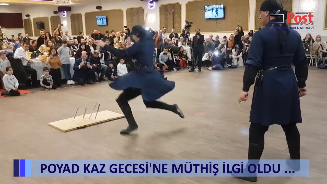 Posof Ardahan Kültür Derneği POYAD - Kars Ardahan Iğdır Kaz Gecesi 2020 - Rheinberg - Post Aktüel