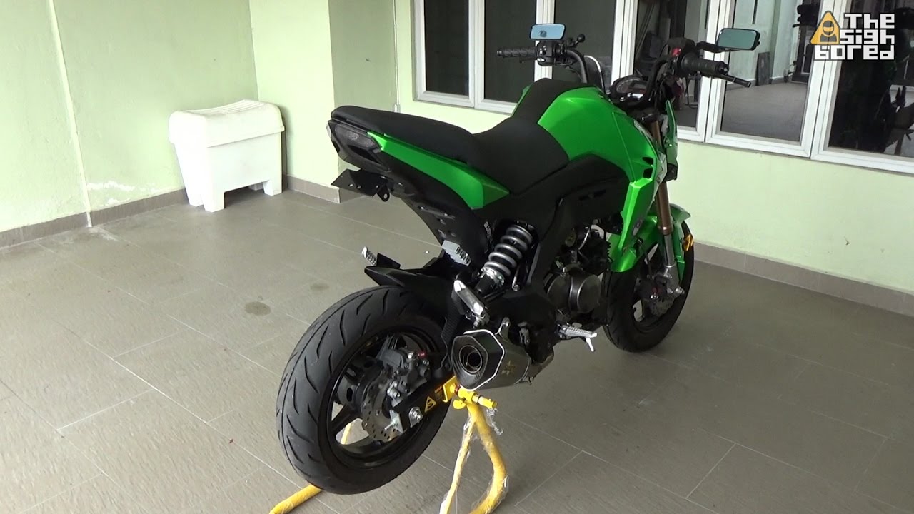 Kawasaki Z125 Pro | Brief overview at modifications done