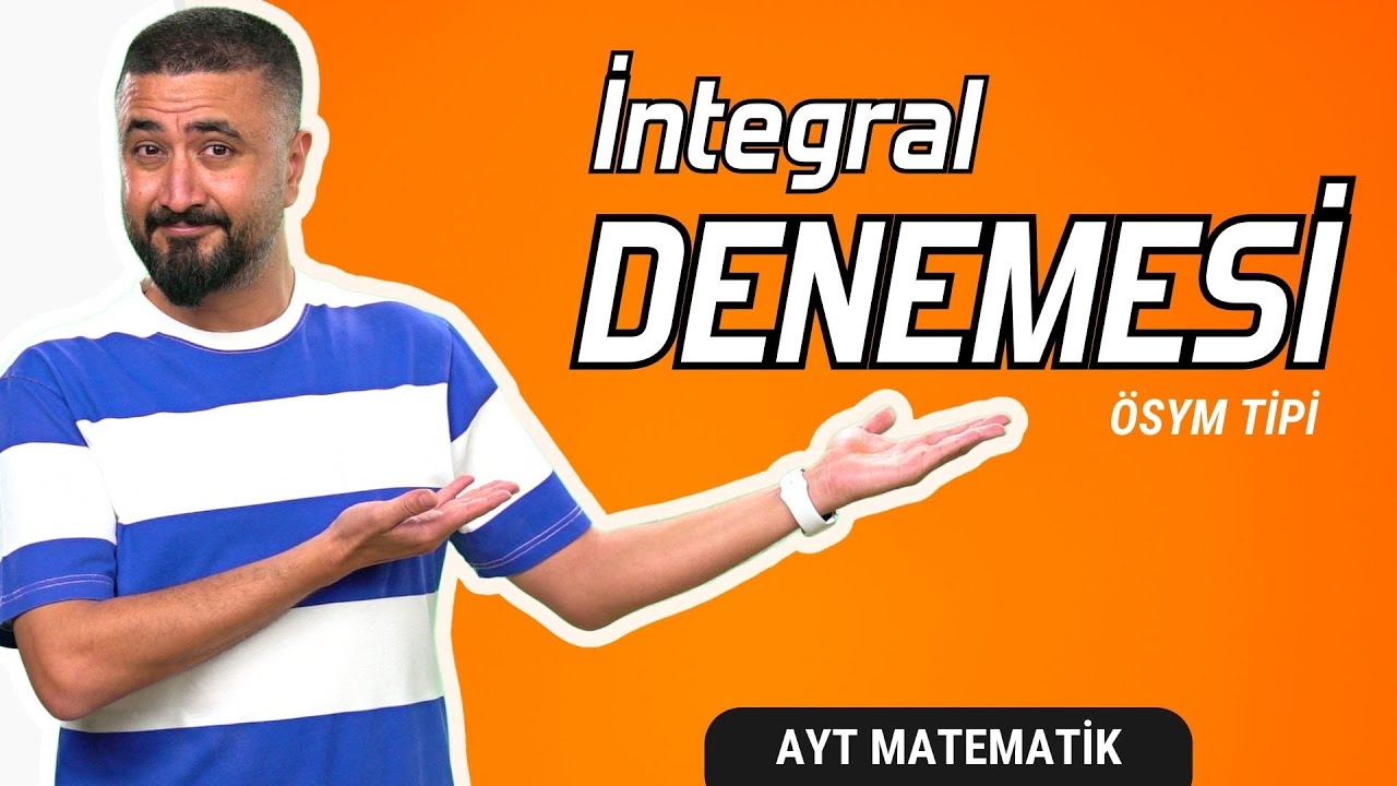 İntegral Denemesi | Rehber Matematik | TYT AYT Denemeleri