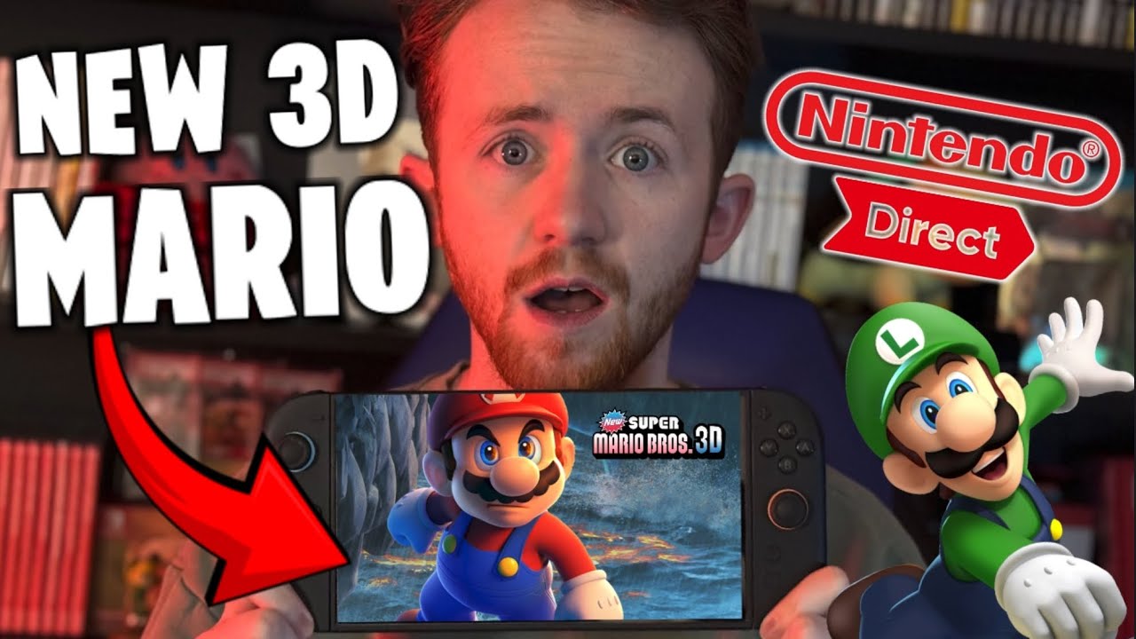 We NEED To Talk About That NEW 3D Mario And Nintendo General Direct! 