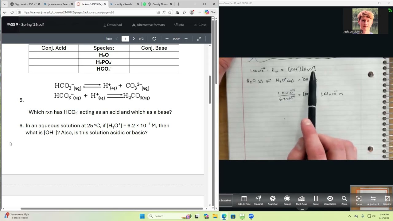 pH, pOH, and More Acids/Bases