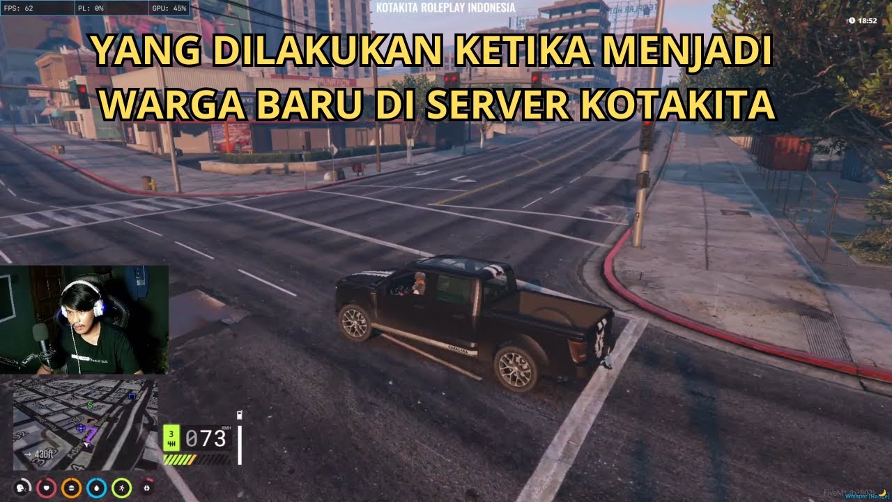 TUTORIAL MENJADI WARGA BARU DI SERVER KOTAKITA ROLEPLAY