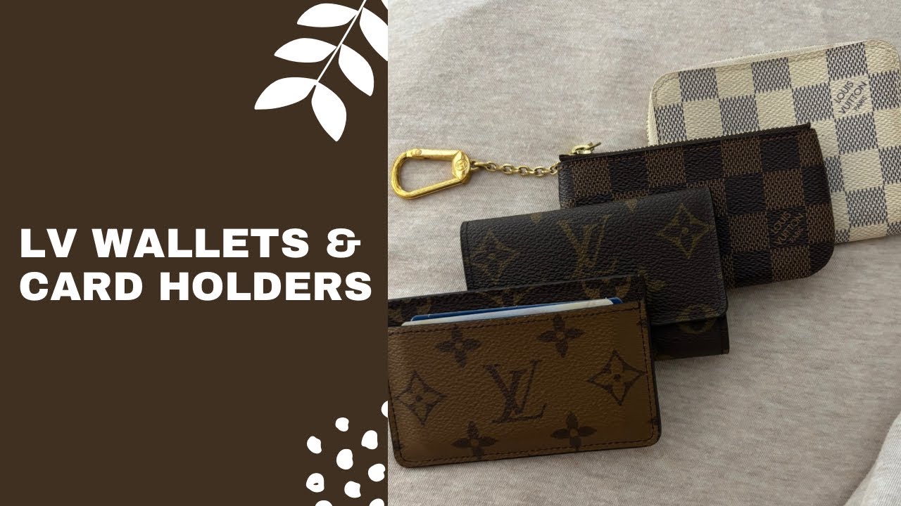 LV WALLETS & CARD HOLDERS @_jasmineknowsbest
