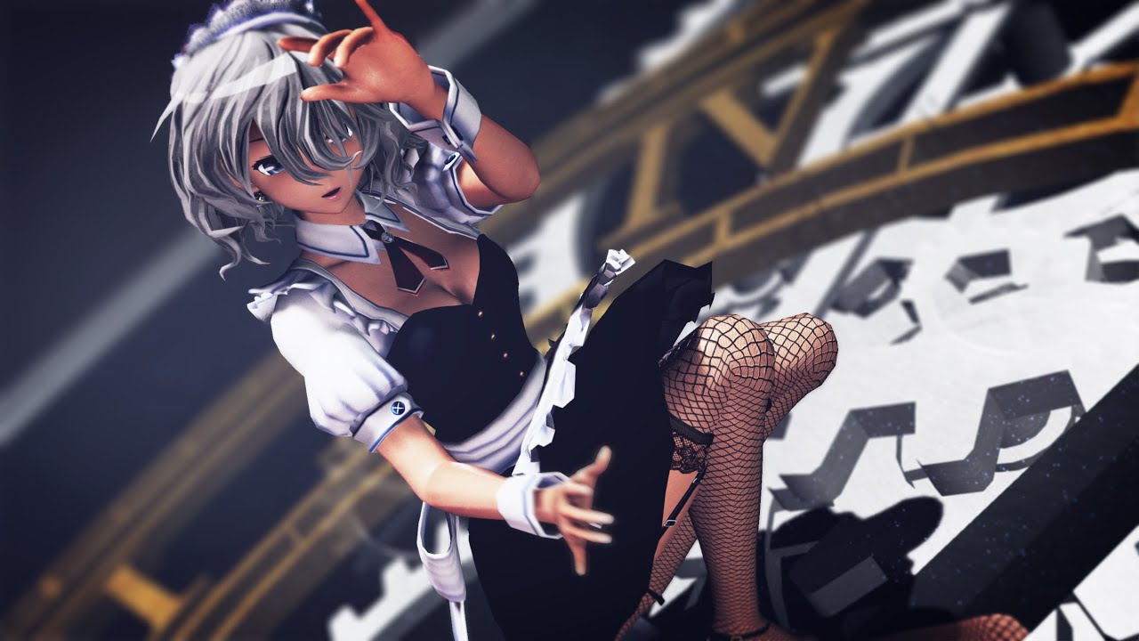 【MMD東方】 咲夜さんで『ECHO』