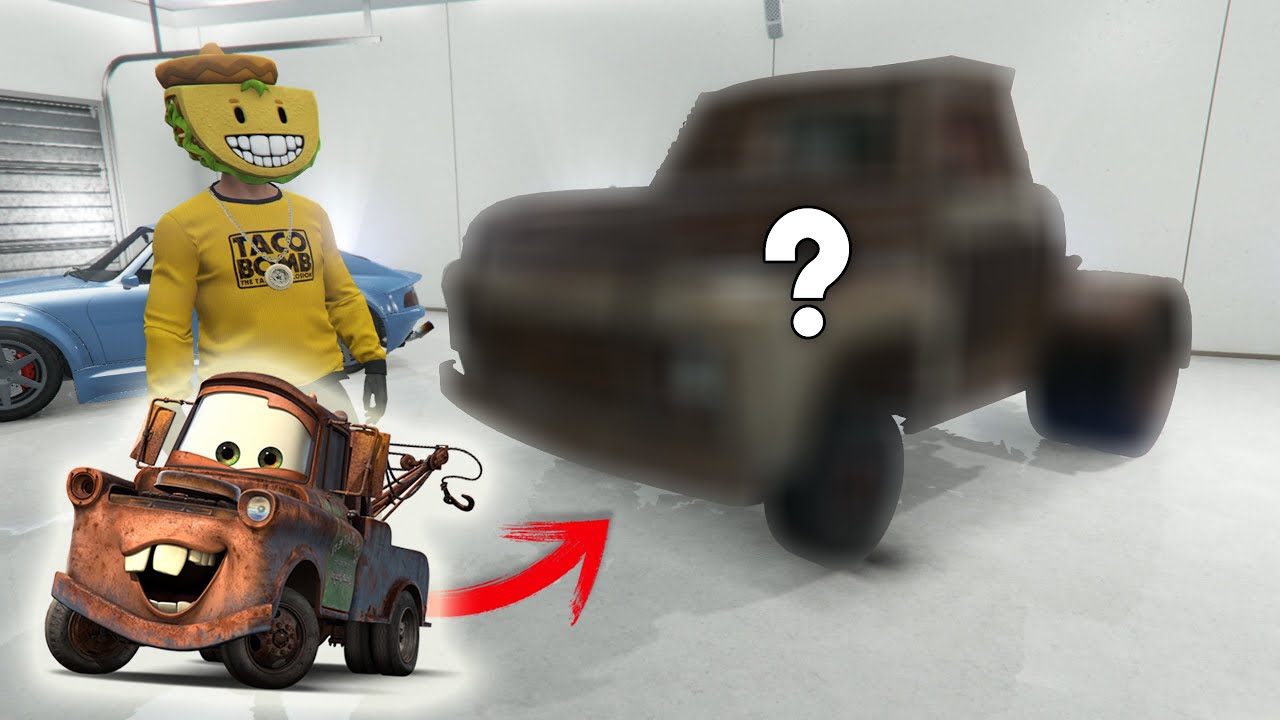 TUNEO UN COCHE COMO MATE DE CARS! - GTA V ONLINE