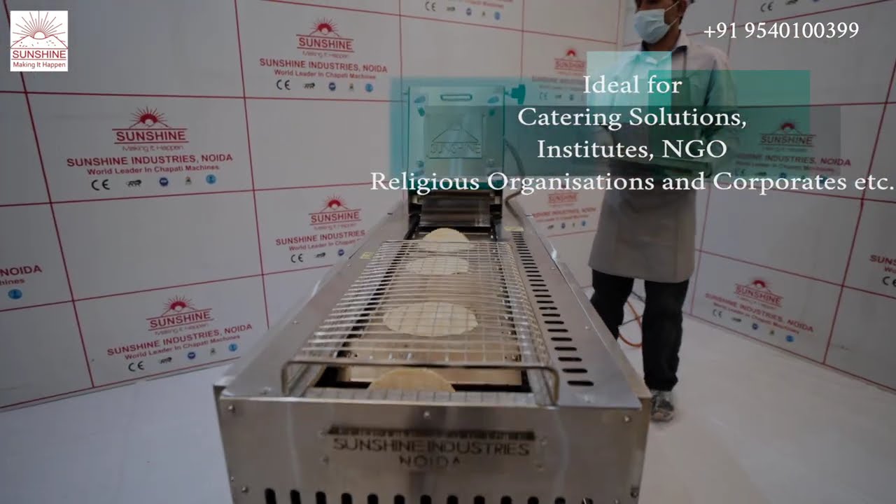 SS21 NEO | Automatic Roti Making Machine | 1000 Chapatis per Hour