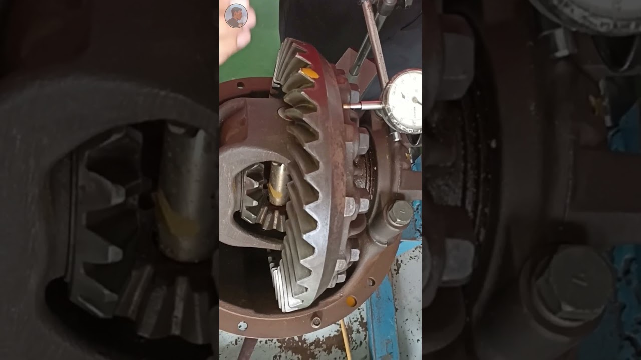 Pemeriksaan #runout Ring Gear Gardan #automobile
