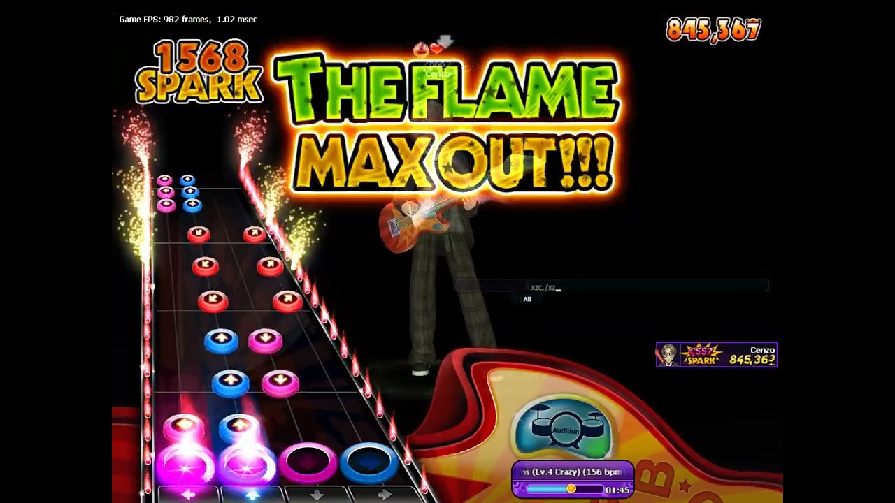 The Fiery Concert - MC The Max - Returns ( Lv 4 Crazy ) with FlameOut