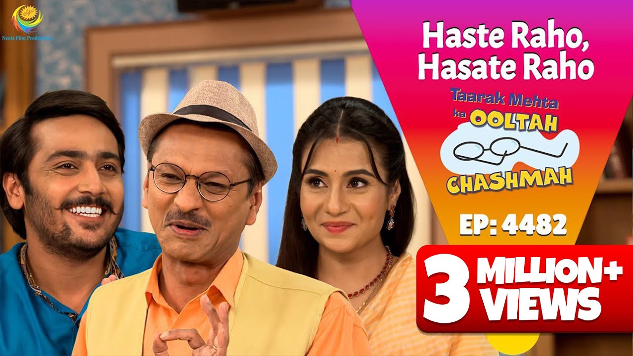 NEW! Ep 4482 -  Society Walo ne Kiya Naye Pariwar ki Khatirdari! | Taarak Mehta ka Ooltah Chashmah