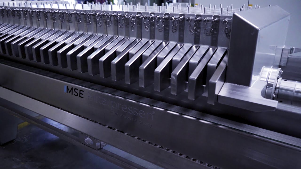 MSE stainless steel Filter press - PharmaFood Design