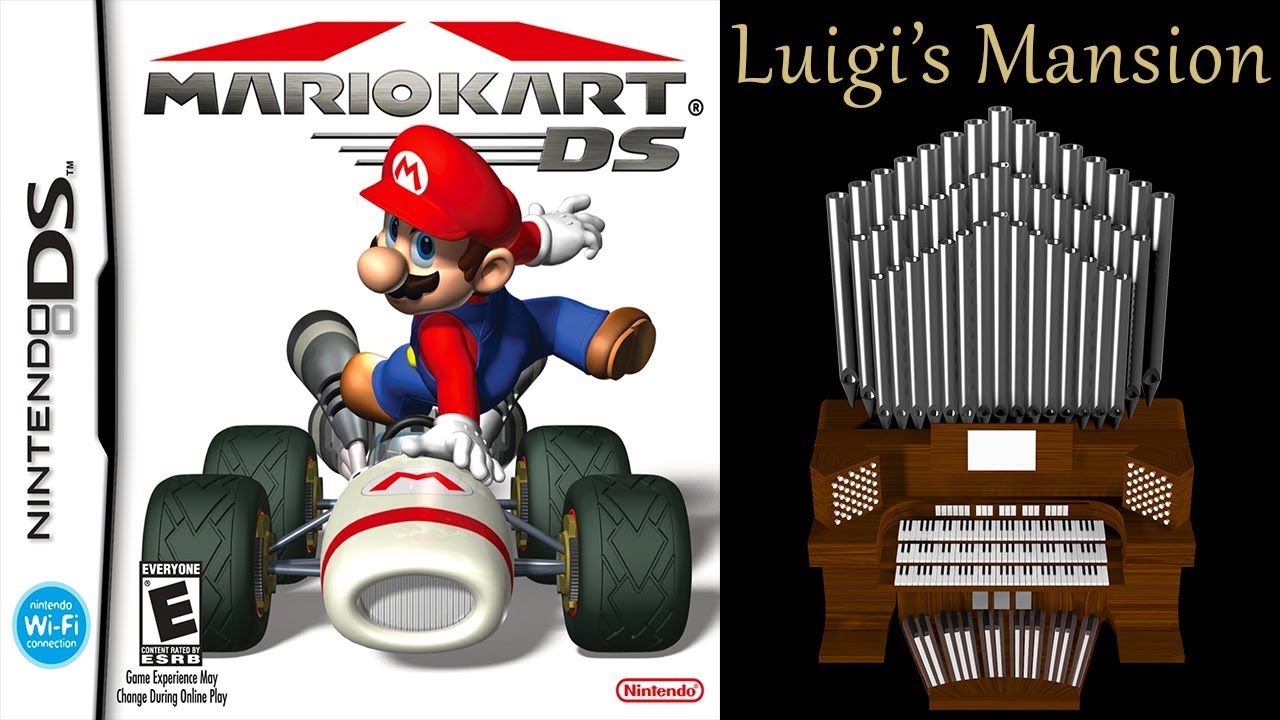 Luigi's Mansion (Mario Kart DS) Organ Cover