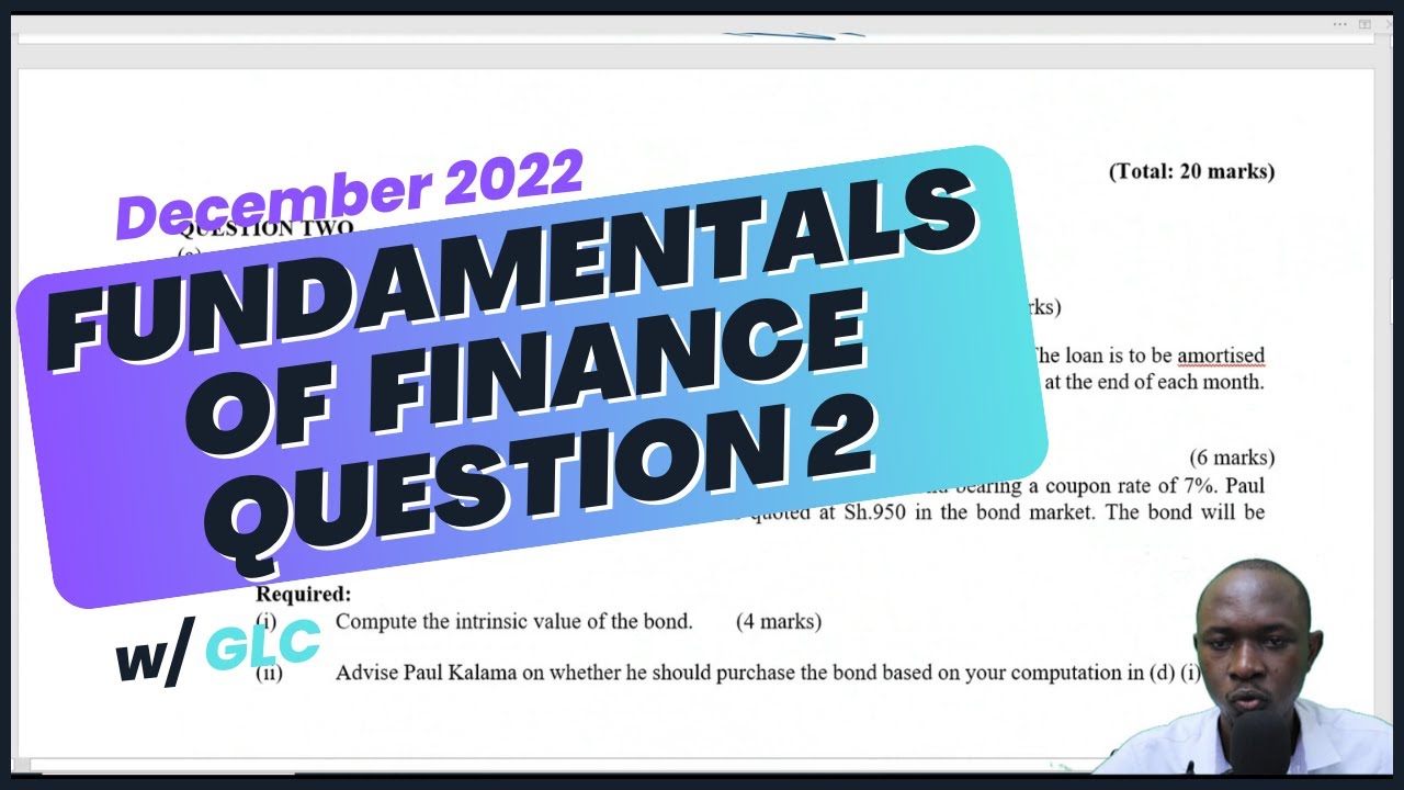 ATD FUNDAMENTALS OF FINANCE DECEMBER 2022 Q2