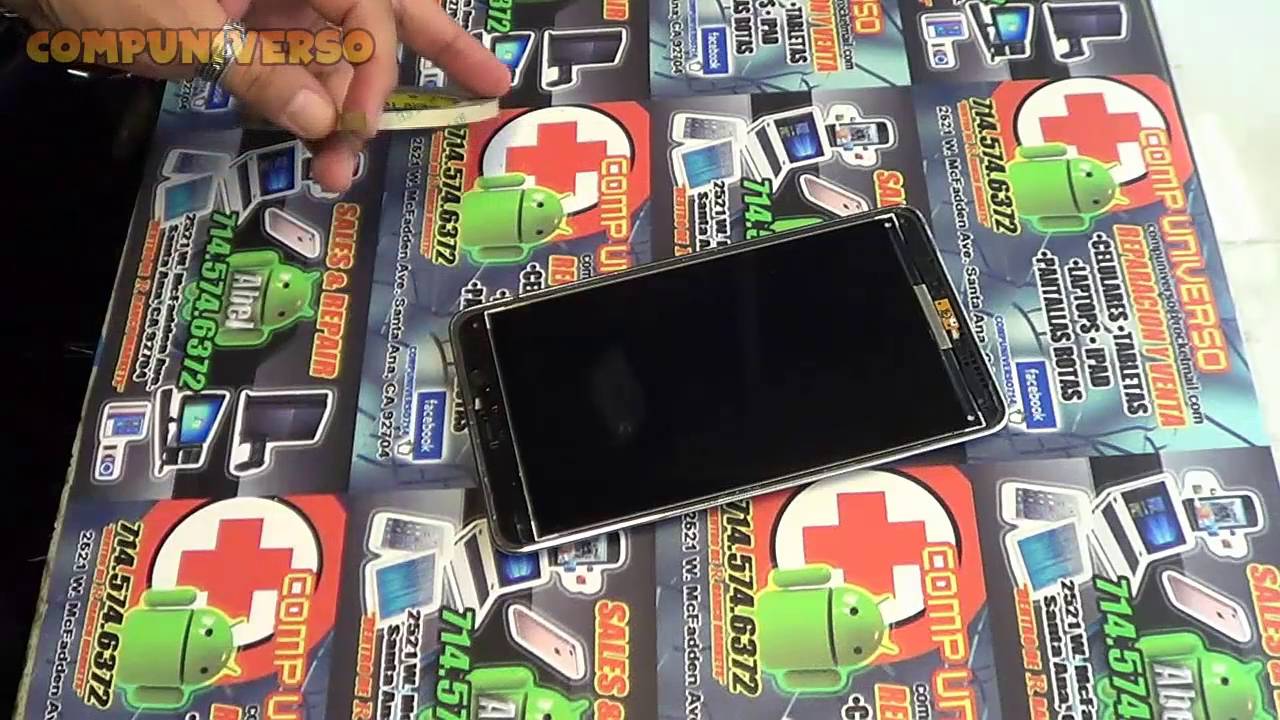 Galaxy Tab 4 T230 cambio de pantalla tactil