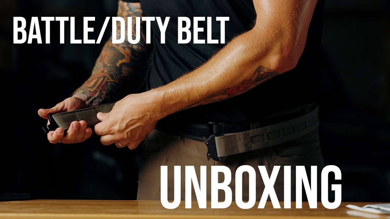 Blue Alpha Battle/Duty Belt Unboxing: What to Do First