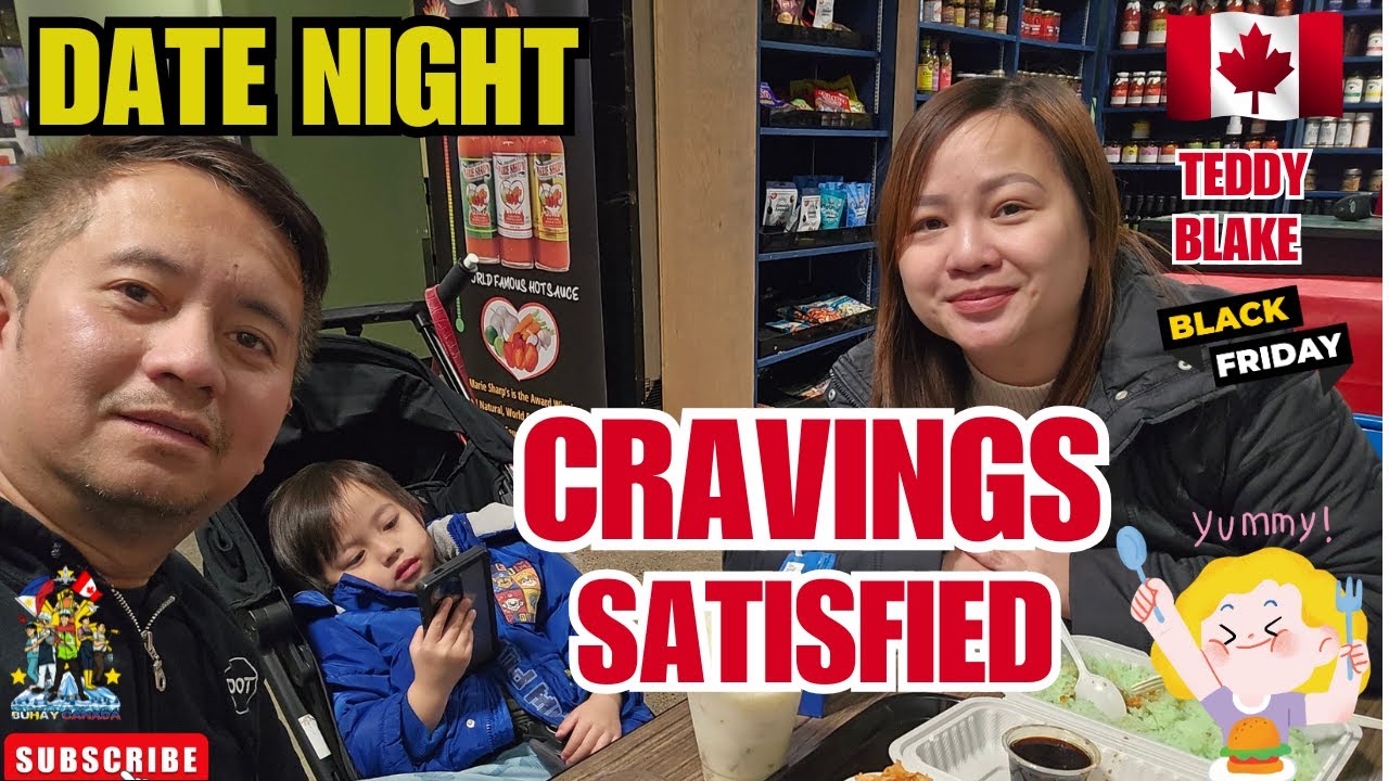PINOY FOOD CRAVINGS IN CANADA | TEDDY BLAKE | BUHAY CANADA